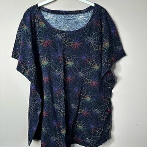 Torrid Colorful Web Pattern Women's Top